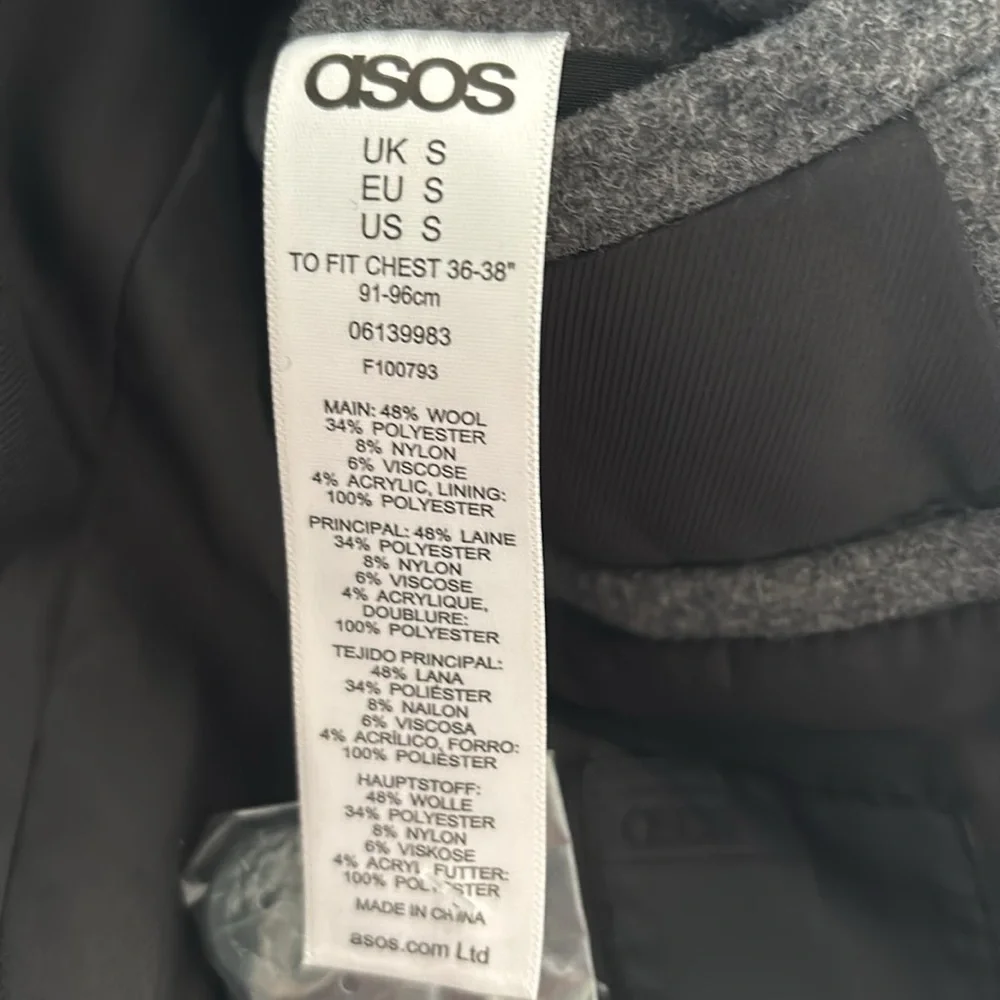ASOS Overcoat Jacket - Picture 3 of 3